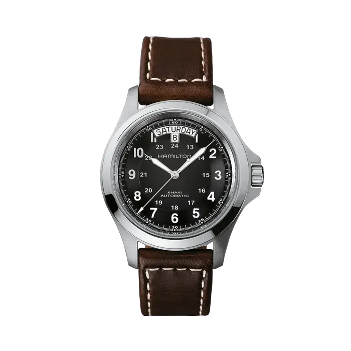 Hamilton Khaki Field King Auto Siyah H64455533