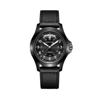 Hamilton Khaki Field King Auto Siyah H64465733