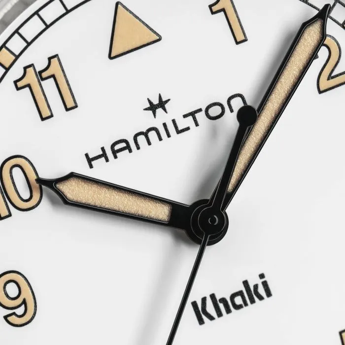 Hamilton Khaki Field Quartz Beyaz H69301110 detay görseli 1