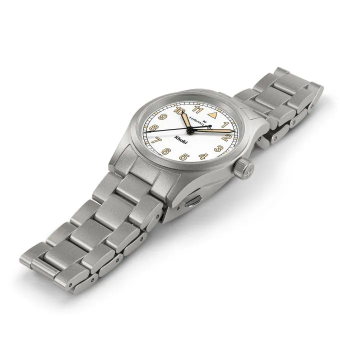 Hamilton Khaki Field Quartz Beyaz H69301110 detay görseli 3