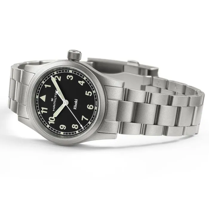 Hamilton Khaki Field Black H69301130 detay görseli 4