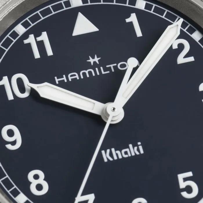 Hamilton Khaki Field Mavi H69301140 detay görseli 1