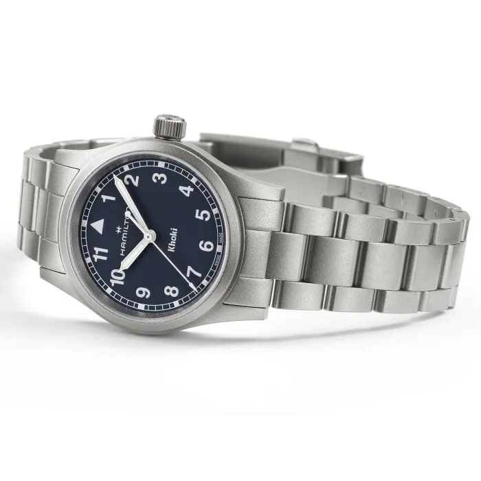 Hamilton Khaki Field Mavi H69301140 detay görseli 4