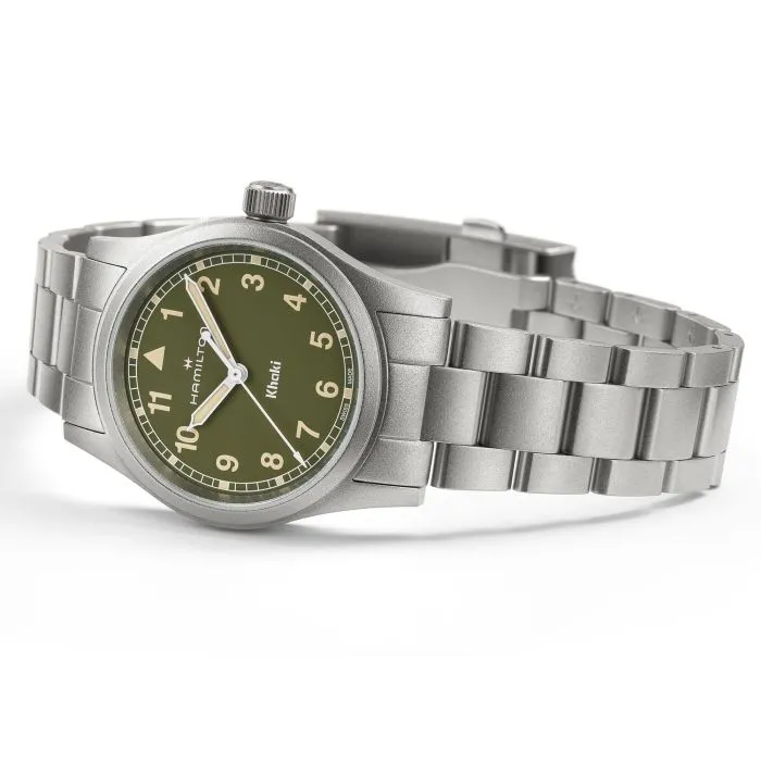 Hamilton Khaki Field Yeşil H69301160 detay görseli 2