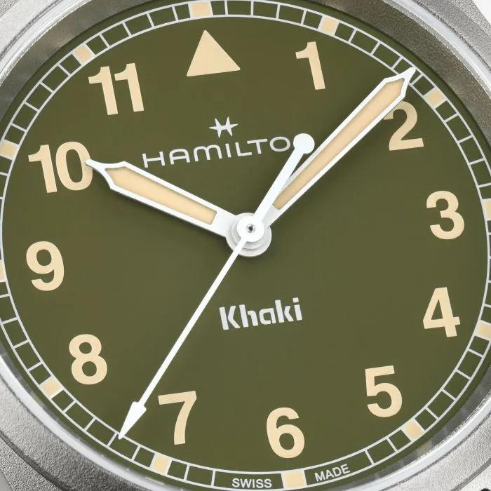 Hamilton Khaki Field Yeşil H69301160 detay görseli 3