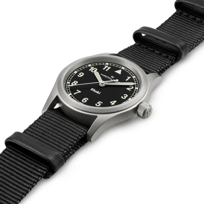 Hamilton Khaki Field Quartz Black H69301430 detay görseli 1