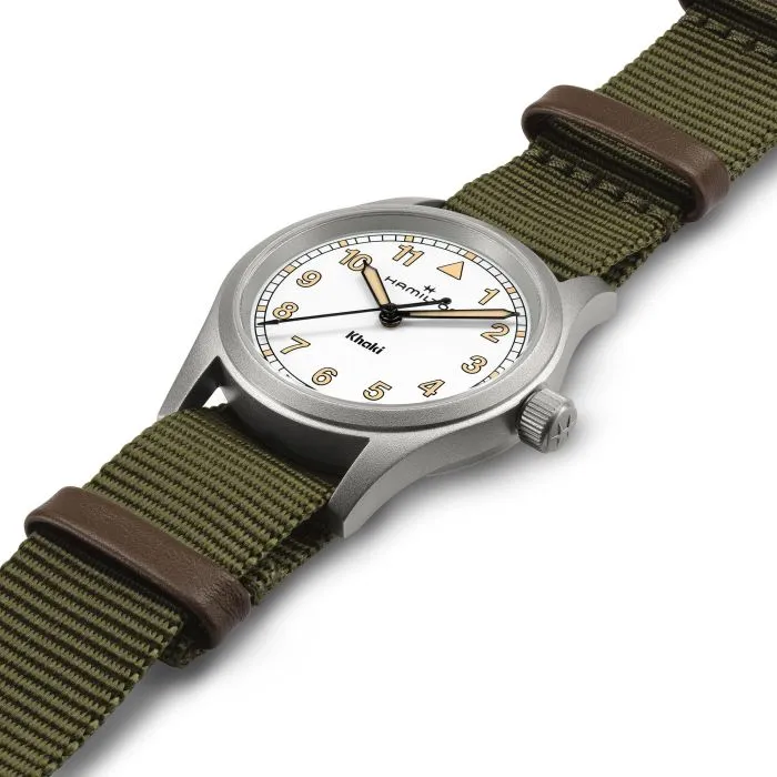 Hamilton Khaki Field Quartz Beyaz H69301910 detay görseli 1