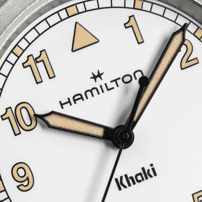 Hamilton Khaki Field Quartz Beyaz H69301910 detay görseli 3