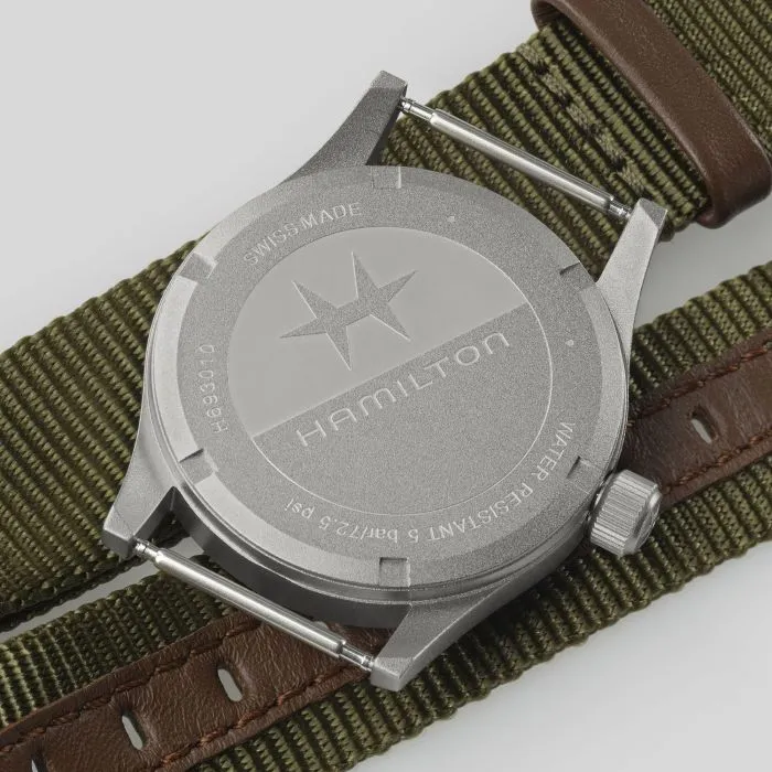 Hamilton Khaki Field Quartz Beyaz H69301910 detay görseli 5