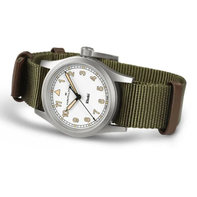 Hamilton Khaki Field Quartz Beyaz H69301910 Görsel 3