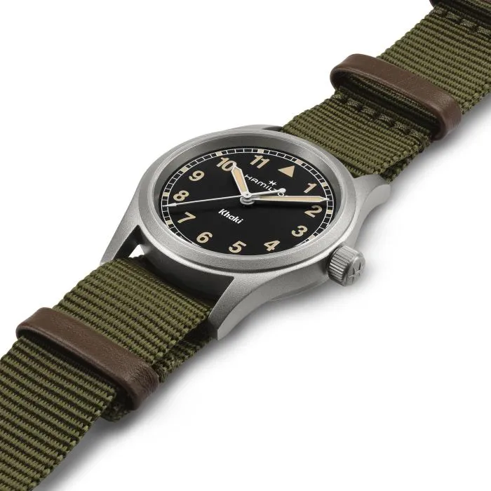 Hamilton Khaki Field Black H69301930 detay görseli 1