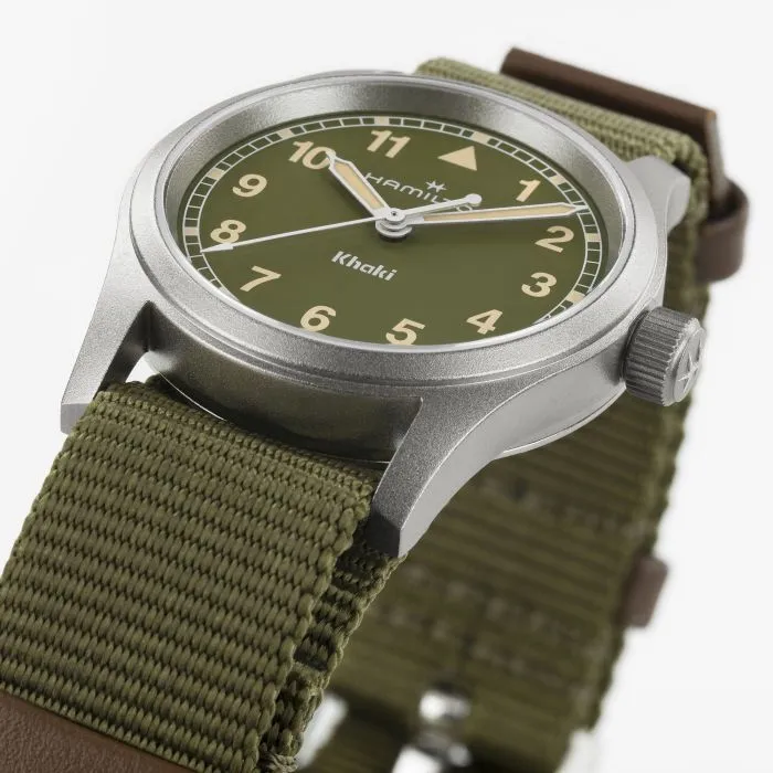 Hamilton Khaki Field Quartz Yeşil H69301960 detay görseli 1