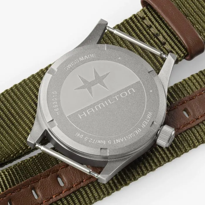 Hamilton Khaki Field Quartz Yeşil H69301960 detay görseli 3