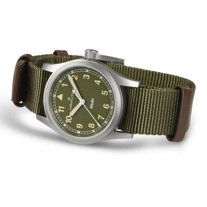 Hamilton Khaki Field Quartz Yeşil H69301960 detay görseli 5