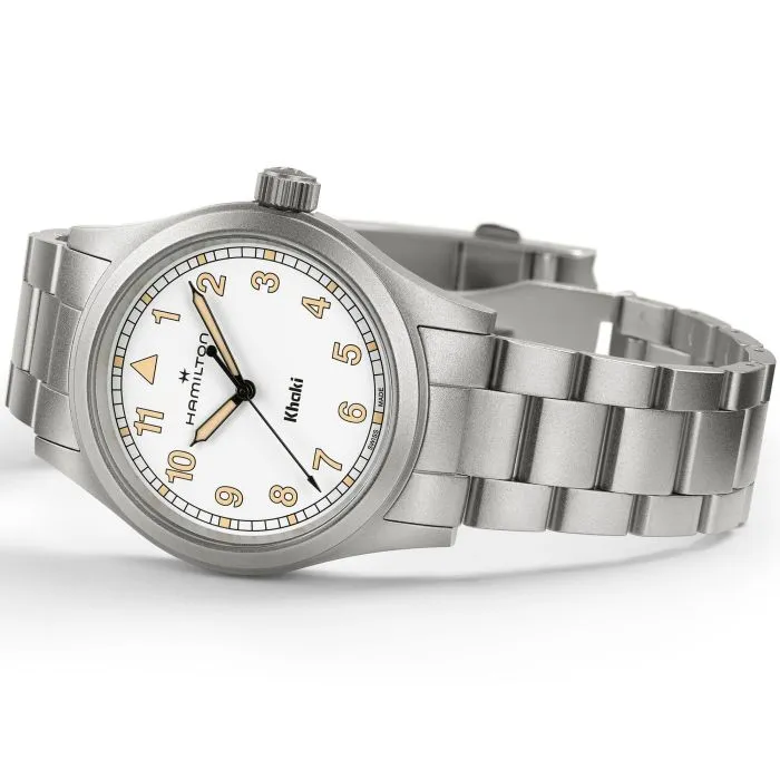 Hamilton Khaki Field Quartz Beyaz H69401110 detay görseli 2