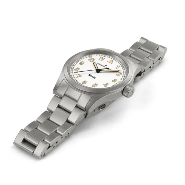 Hamilton Khaki Field Quartz Beyaz H69401110 Görsel 4