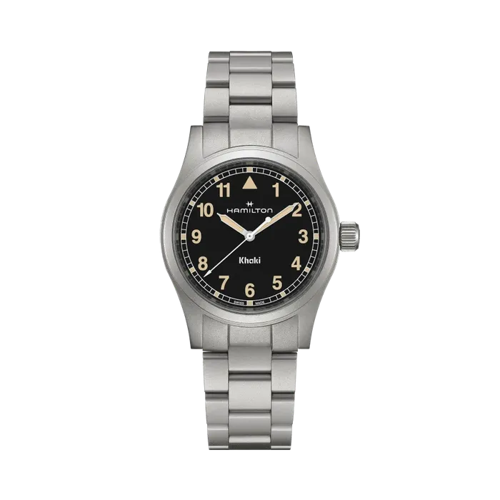 Hamilton Khaki Field Quartz Siyah H69401131