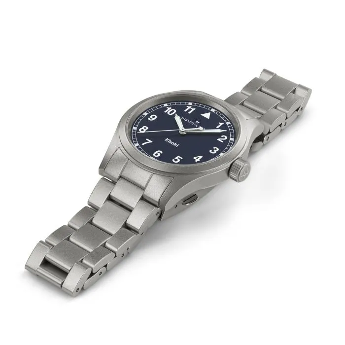 Hamilton Khaki Field Quartz Mavi H69401140 detay görseli 2