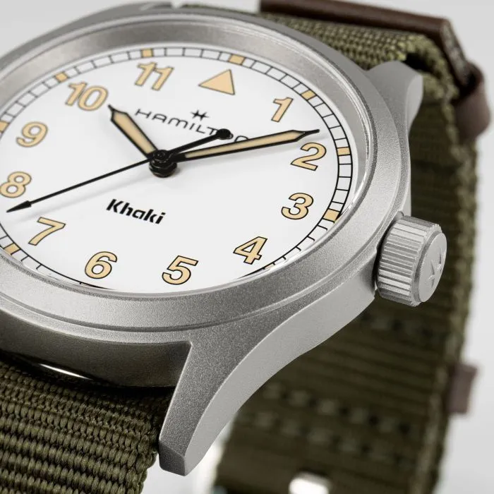 Hamilton Khaki Field White H69401910 detay görseli 4