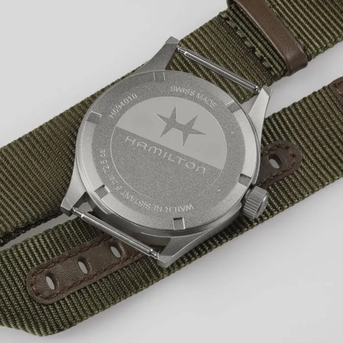Hamilton Khaki Field White H69401910 detay görseli 5