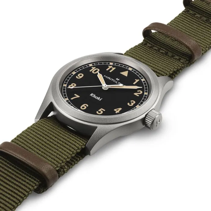 Hamilton Khaki Field Black H69401930 detay görseli 1