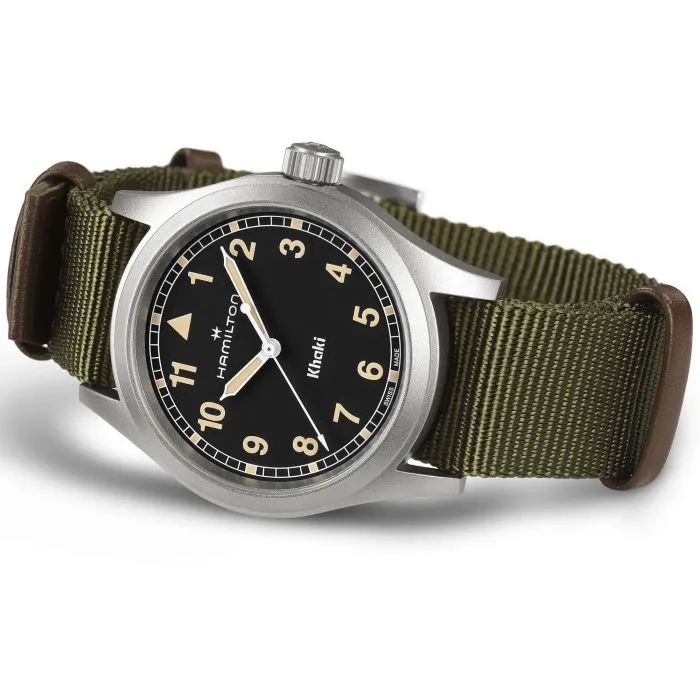 Hamilton Khaki Field Black H69401930 detay görseli 2