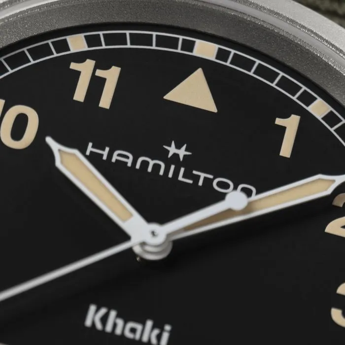 Hamilton Khaki Field Black H69401930 detay görseli 3
