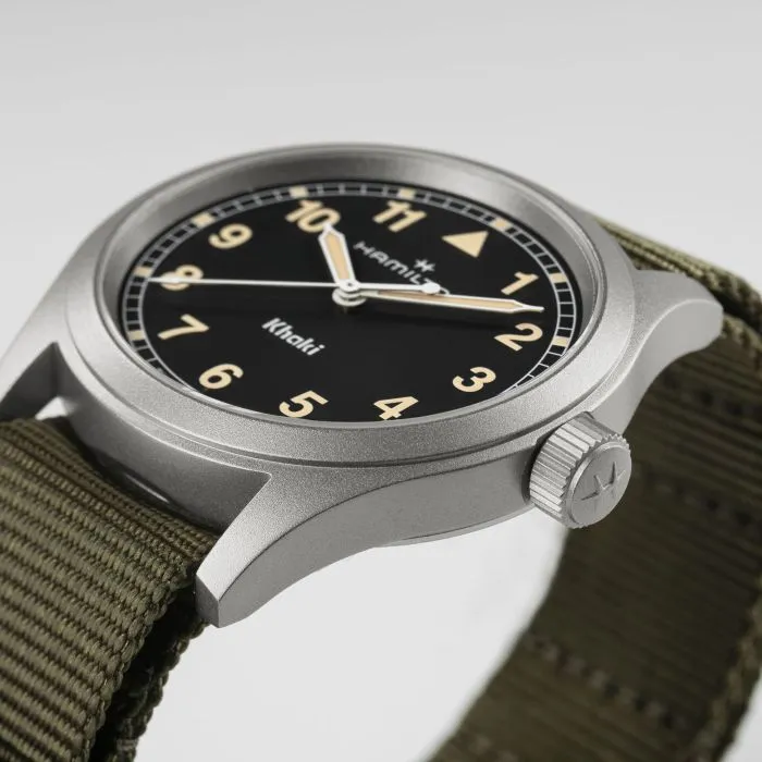 Hamilton Khaki Field Black H69401930 detay görseli 4