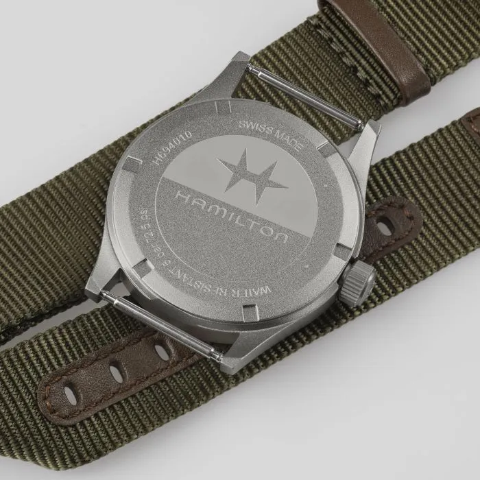 Hamilton Khaki Field Black H69401930 detay görseli 5