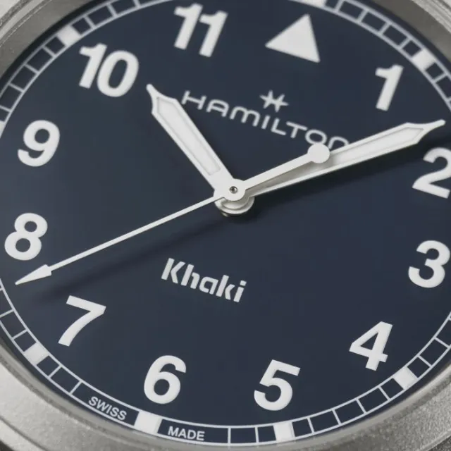 Hamilton Khaki Field Quartz Mavi H69401940 Görsel 4