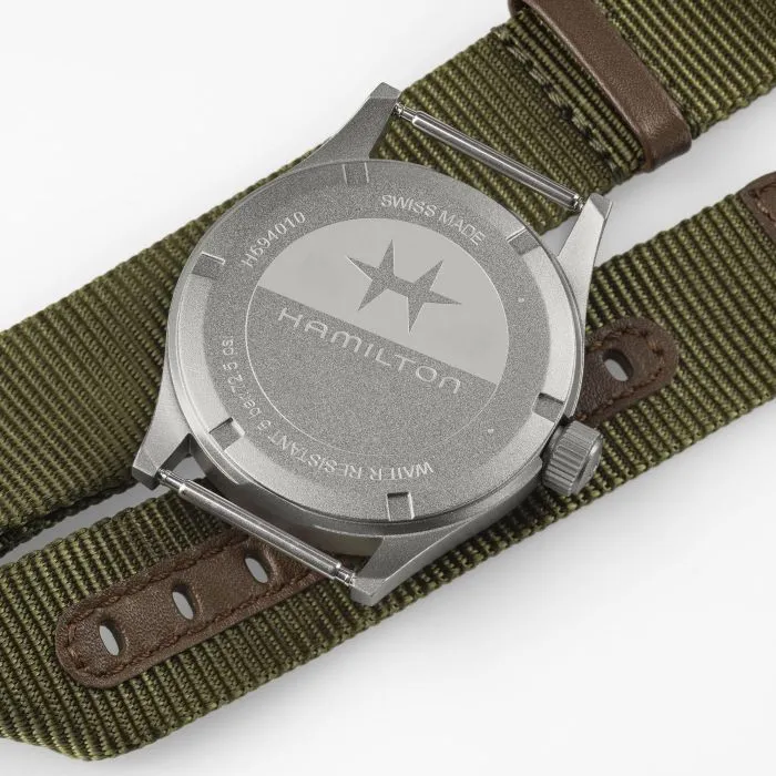 Hamilton Khaki Field Yeşil H69401960 detay görseli 1