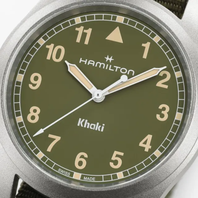 Hamilton Khaki Field Yeşil H69401960 Görsel 4