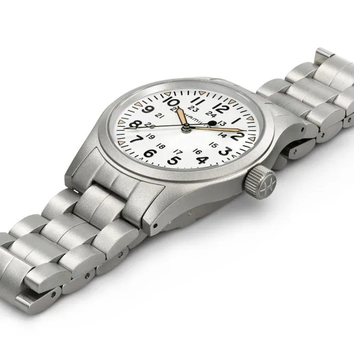 Hamilton Khaki Field Mechanical Beyaz H69439111 detay görseli 1