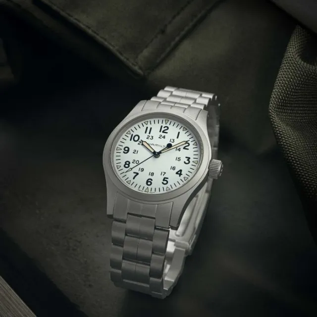 Hamilton Khaki Field Mechanical Beyaz H69439111 Görsel 4
