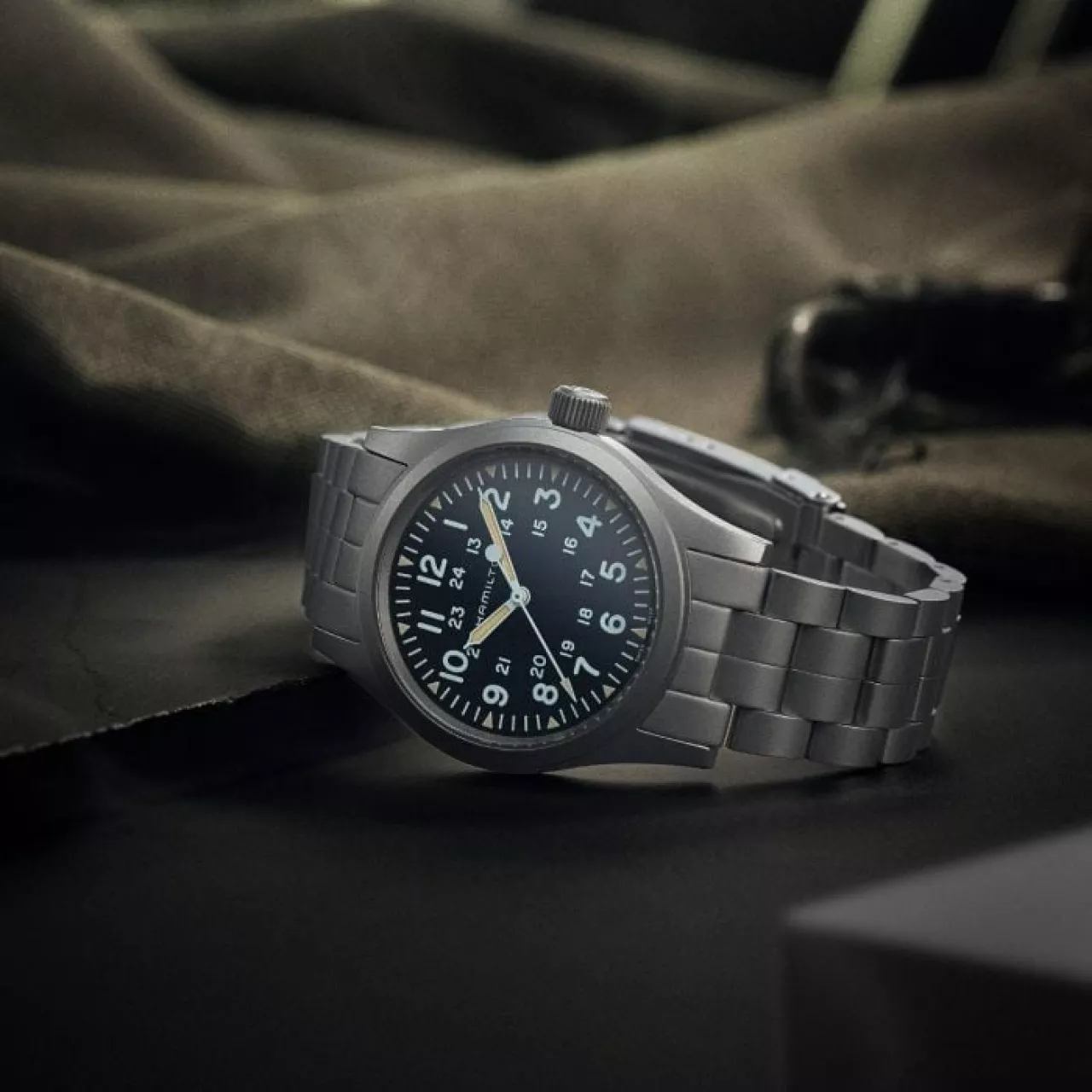 Hamilton Khaki Field Mechanical 38mm H69439131 detay görseli 3
