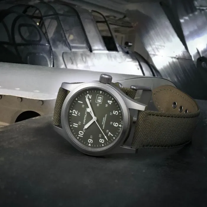 Hamilton Khaki Field Mechanical Yeşil H69439363 detay görseli 1