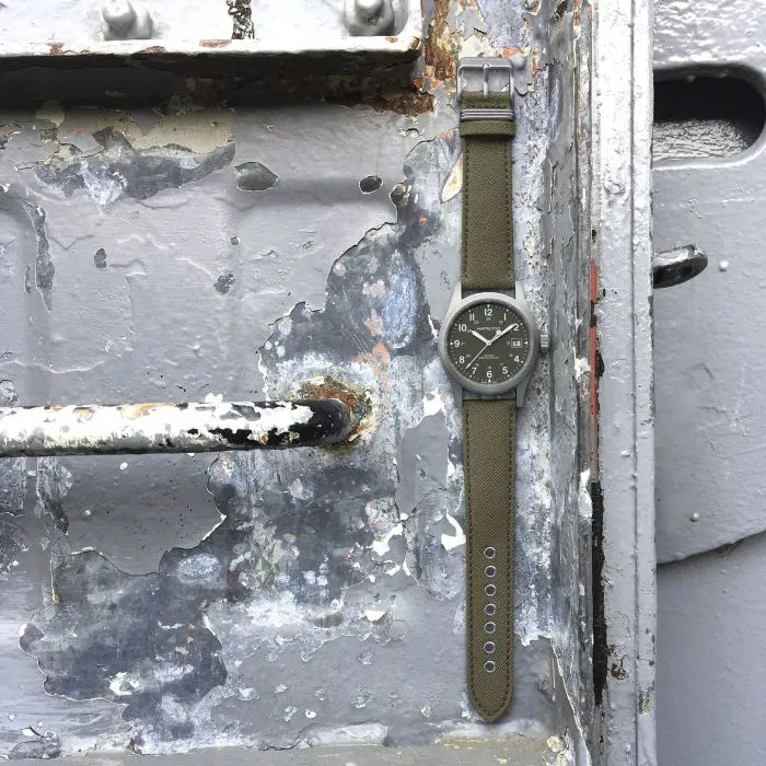 Hamilton Khaki Field Mechanical Yeşil H69439363 detay görseli 3