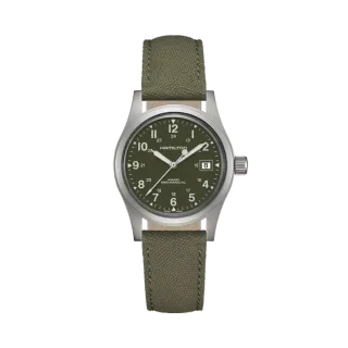 Hamilton Khaki Field Mechanical Yeşil H69439363