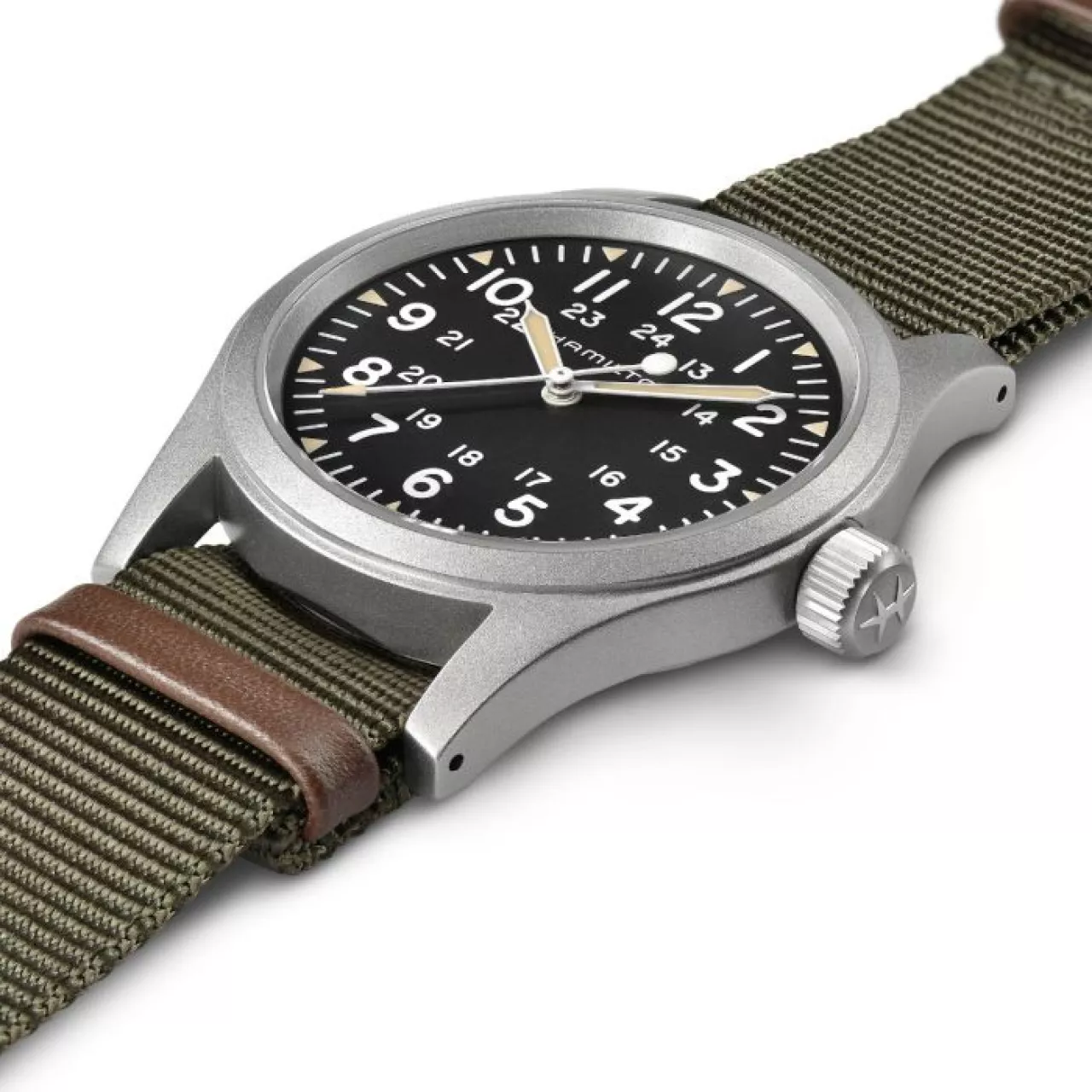 Hamilton Khaki Field Mechanical 38mm H69439931 detay görseli 2