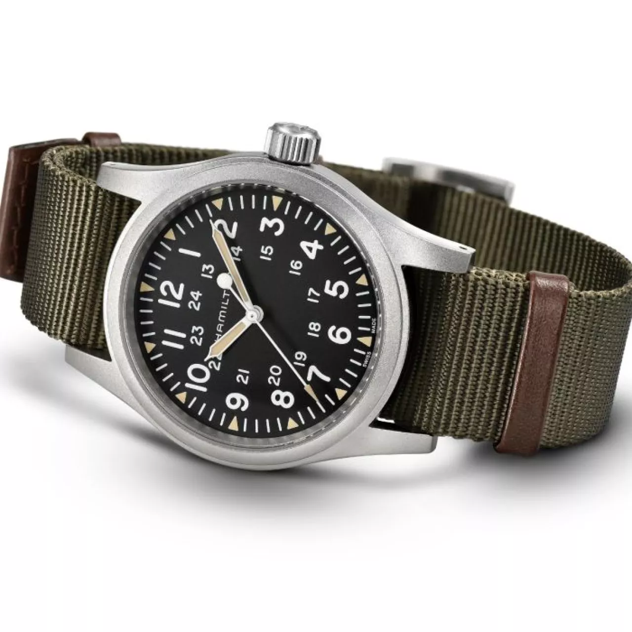 Hamilton Khaki Field Mechanical 38mm H69439931 detay görseli 3