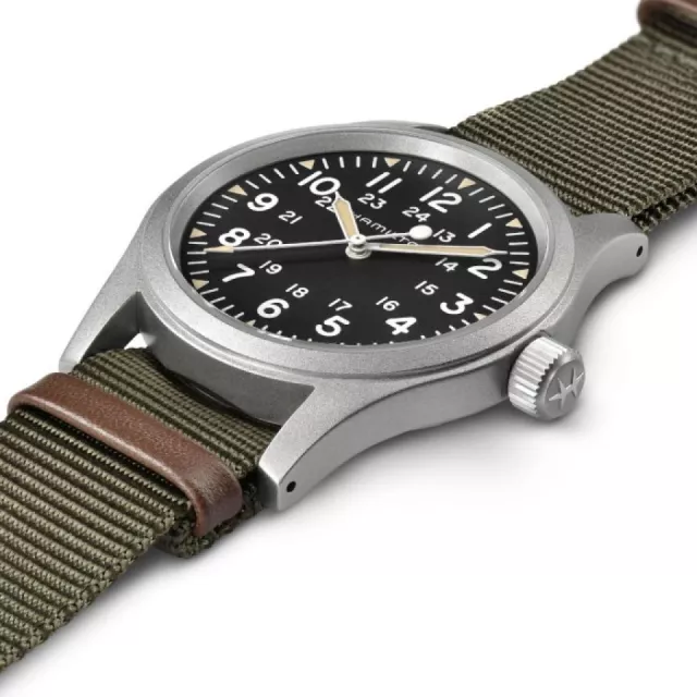 Hamilton Khaki Field Mechanical 38mm H69439931 Görsel 3