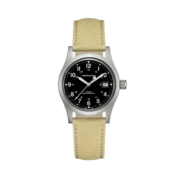 Hamilton Khaki Field Mechanical Siyah H69439933