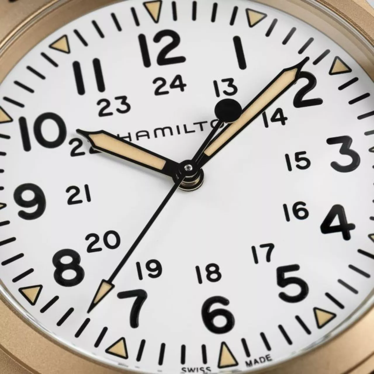 Hamilton Khaki Field Mechanical Bronze H69459510 detay görseli 2