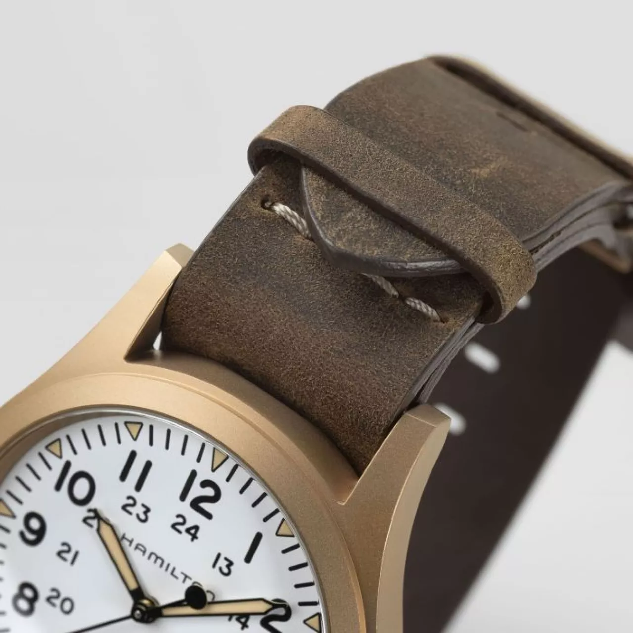 Hamilton Khaki Field Mechanical Bronze H69459510 detay görseli 3