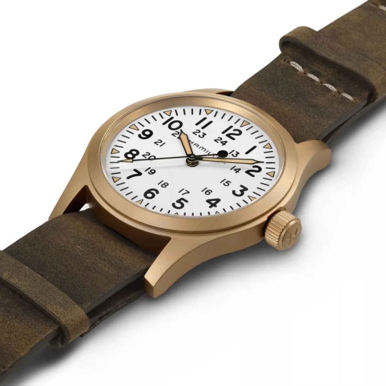 Hamilton Khaki Field Mechanical Bronze H69459510 detay görseli 5