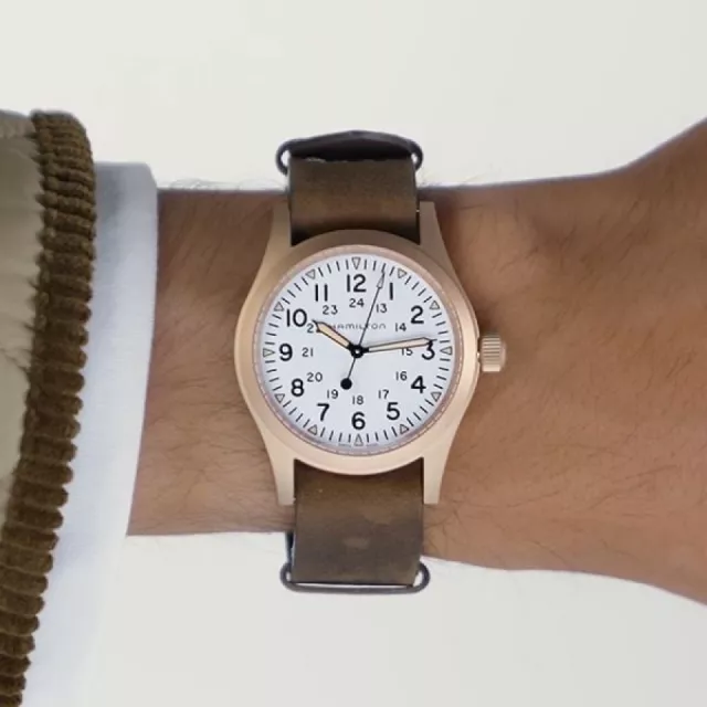 Hamilton Khaki Field Mechanical Bronze H69459510 Görsel 2