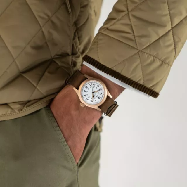 Hamilton Khaki Field Mechanical Bronze H69459510 Görsel 8