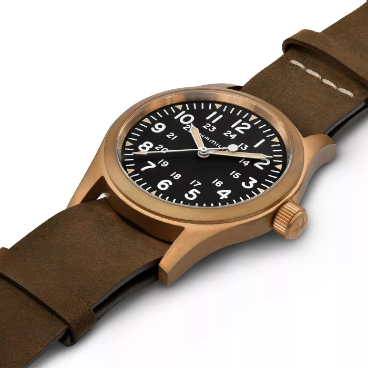 Hamilton Khaki Field Mechanical Bronze H69459530 detay görseli 1