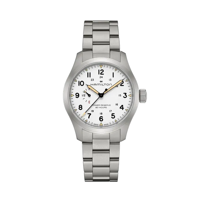 Hamilton Khaki Field Mechanical Power Reserve White H69509110