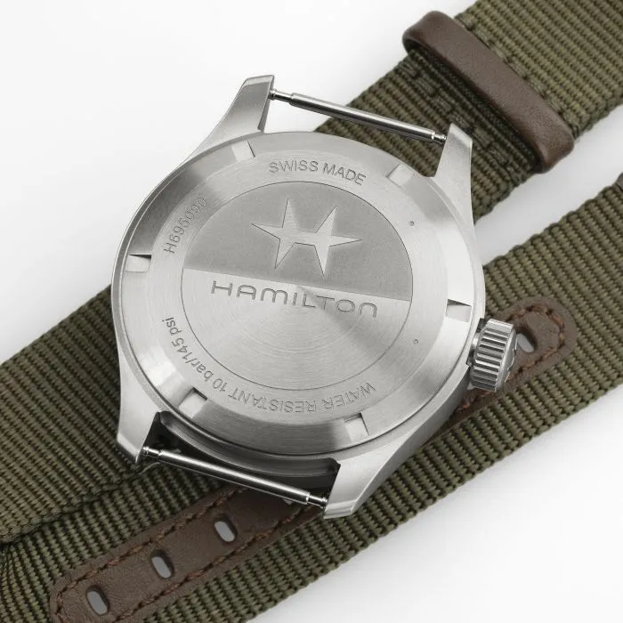 Hamilton Khaki Field Mechanical Power Reserve White H69509910 detay görseli 3